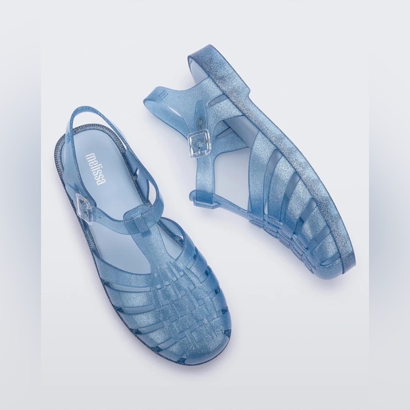 Melissa Possession Glitter Blue, size 5 - Picture 3 of 7